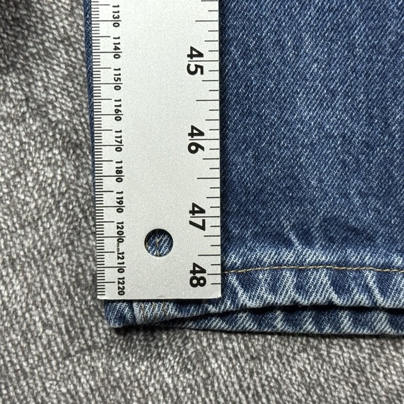 Wrangler Riggs Workwear Men's Size 44x36 Blue Jeans Heavy Duty Work Pants - Picture 10 of 16